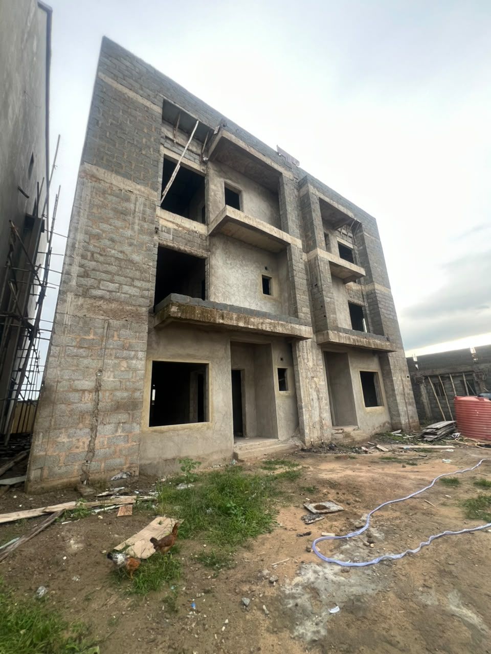 Residential block under construction